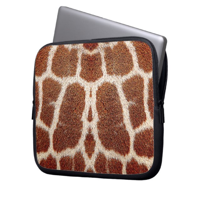 Original- giraffpäls laptop sleeve (Framsidan Vänster)