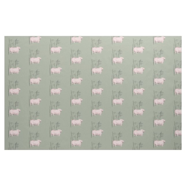 Original Gris och Bamboos Välj färg 1 Fabric Tyg (Fat Quarter)
