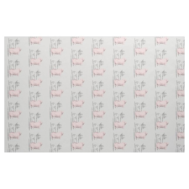 Original Gris och Bamboos Välj färg 3 Fabric Tyg (Fat Quarter)