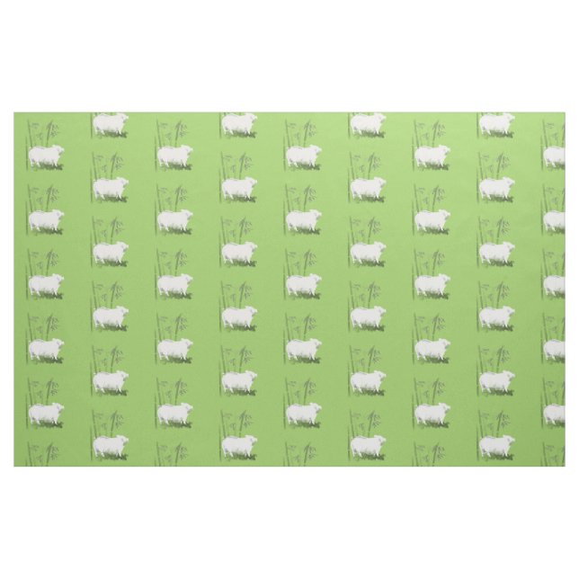 Original Gris och Bamboos väljer färg 2 Fabric Tyg (Fat Quarter)