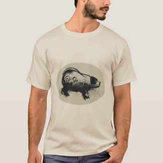 Original Gris Teckning med 2019 Man Pastel Tee