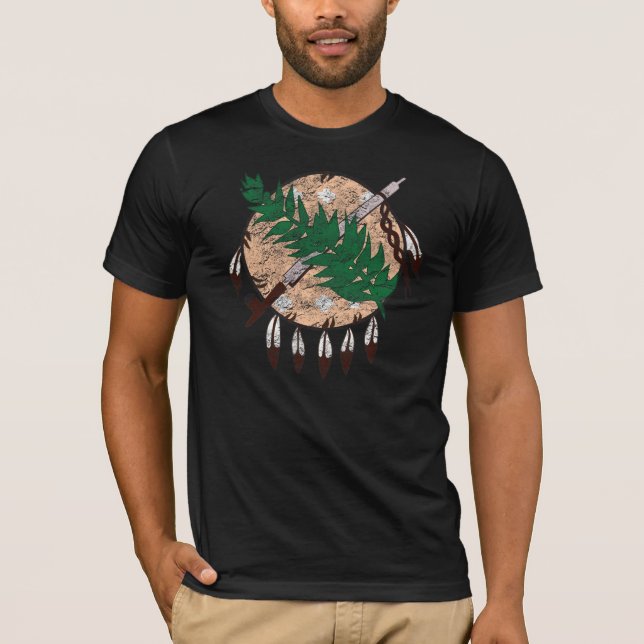 Original- GrungeOklahoma statlig flagga Tröja (Framsida)