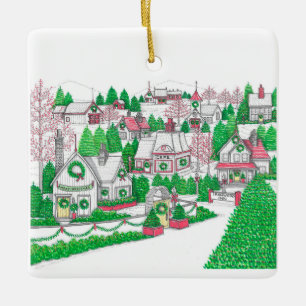 Original Hand plockade jul-byn Ornament