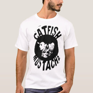 original- havskattmustaschlogotyp t-shirt