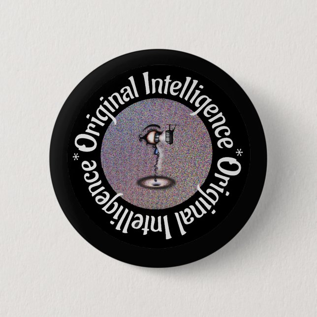 Original intelligens (O.I.)-knapp Knapp (Framsida)