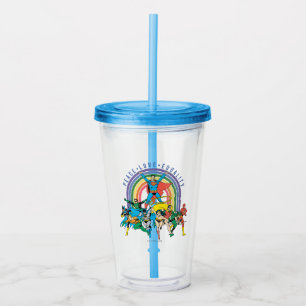 Original Justice League - Peace, Kärlek, Equality Take Away Mugg