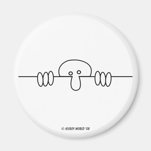 Original Kilroy Magnet (Framsidan)