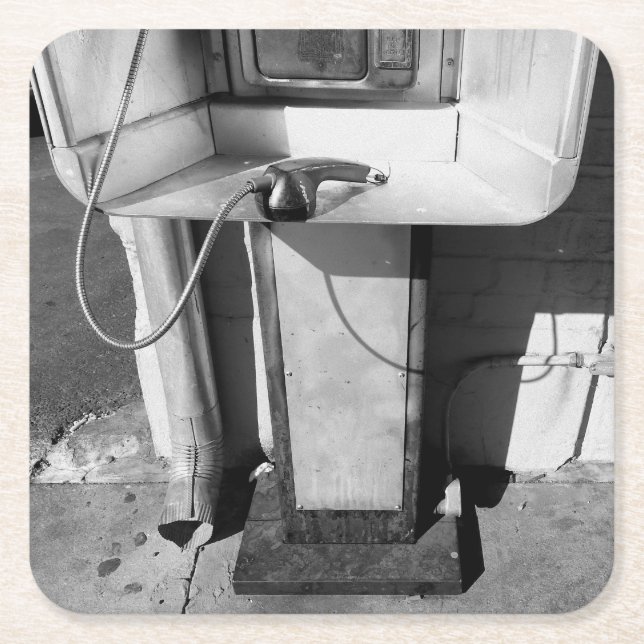 Original- konst: "försummelse vid standard ", underlägg papper kvadrat (Framsidan)