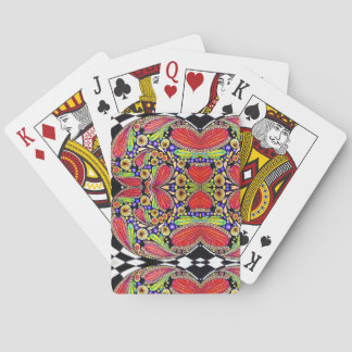 Original- konst som leker kort casinokort