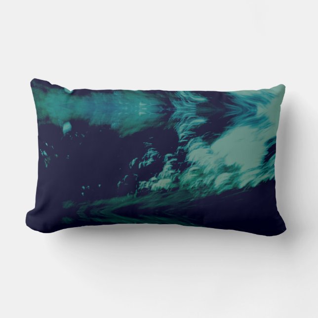 Original- konst "töm för fördjupningar" vid lumbarkudde (Framsida)