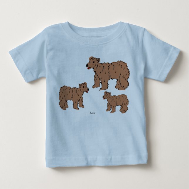 Original konst/tryck av Sarr T-shirt (Framsida)