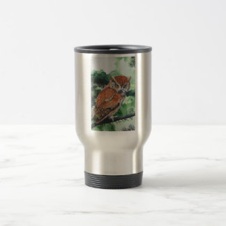 Original- konstverk"uggla" travel mug resemugg