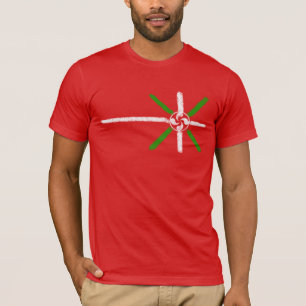 Original- krita drog Ikurriña och Lauburu, Tee