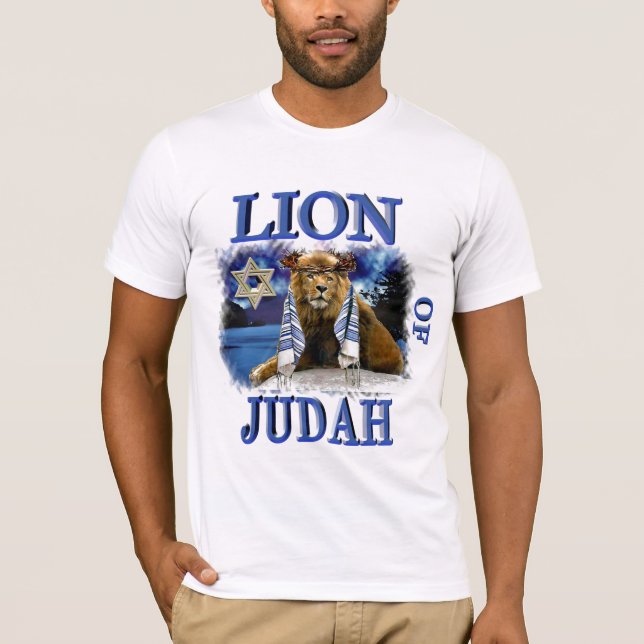 Original- LEJONT AV JUDAH! Tee Shirt (Framsida)