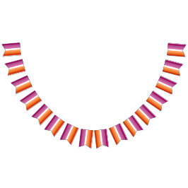 Original Lesbisk Flagga Assortment Garland