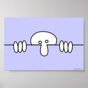 Original- liten Kilroy affisch