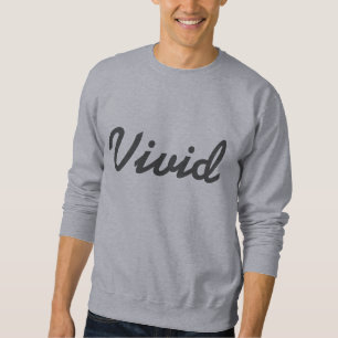 Original- livlig Crewneck tröja Lång Ärmad Tröja