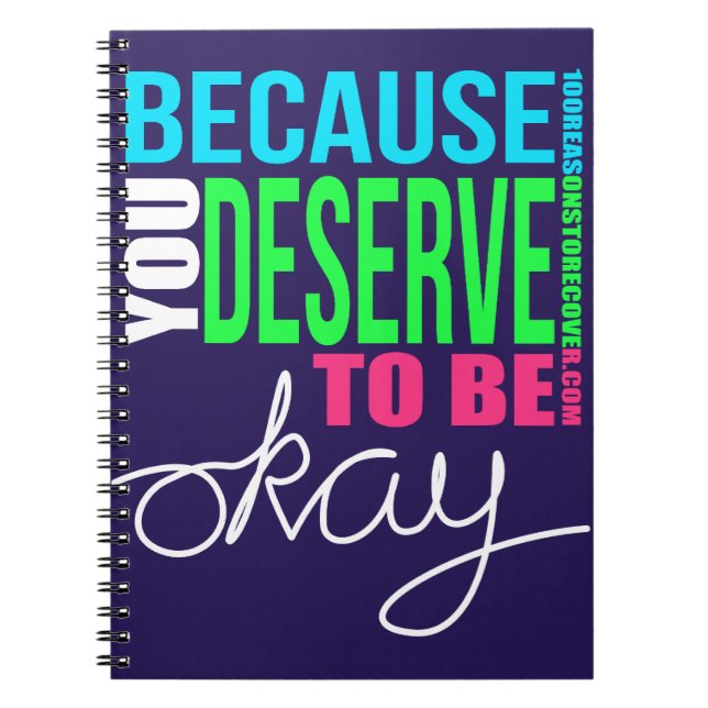 Original- logotypanteckningsbok anteckningsbok med spiral (Framsidan)