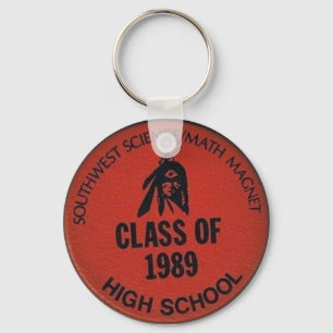 Original- logotypdesign för SWHS 98Keychain Nyckelring