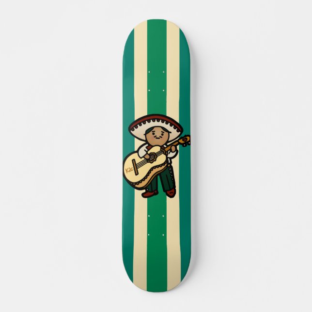 original- lowrider. skateboard bräda 19,5 cm (Framsida)