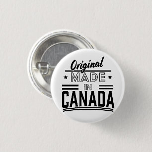 Original Made in Canada-logotyp Knapp