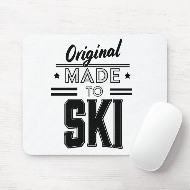 Original Made to Ski-logotyp Musmatta (Med mus)