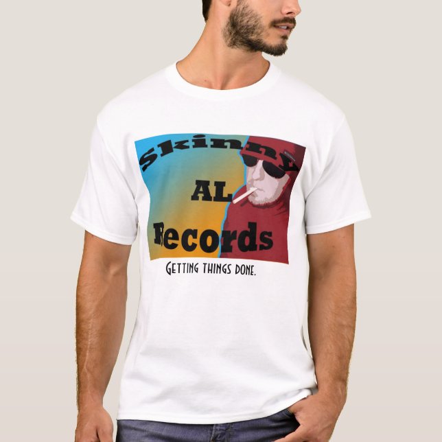 Original- mager Alskjorta Tee (Framsida)