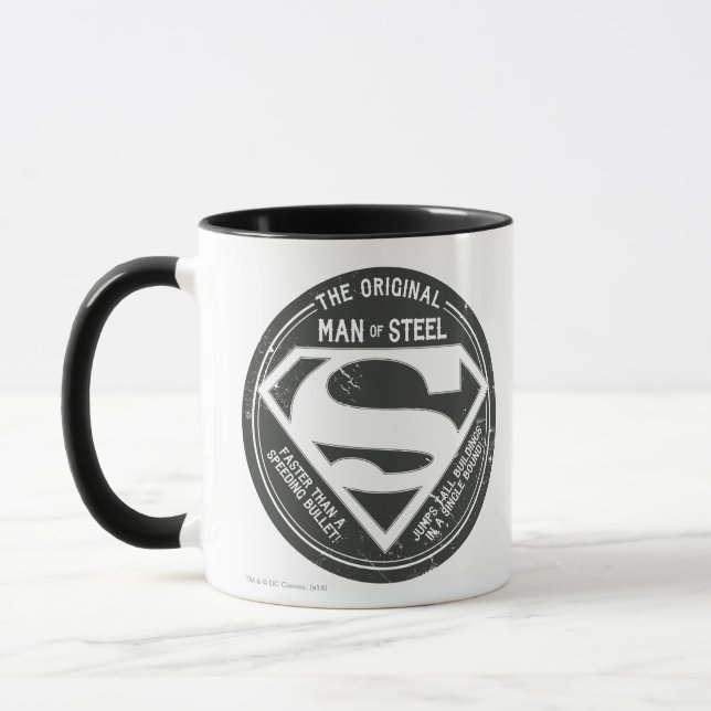 Original Man of Steel Mugg (Vänster)