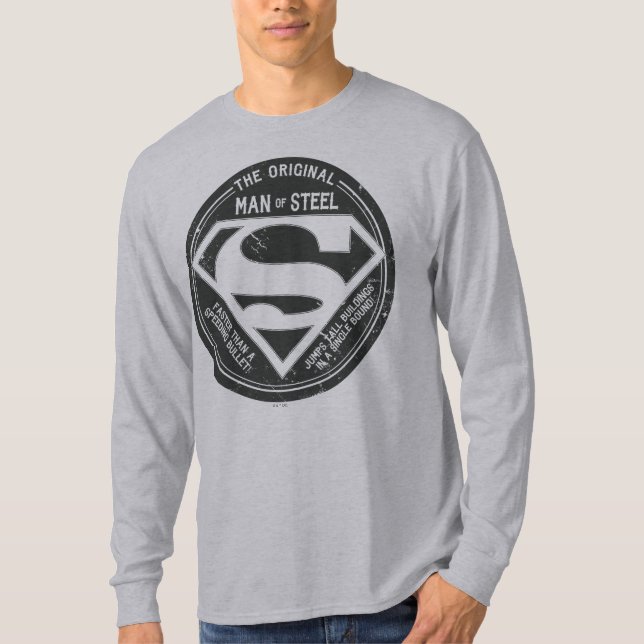 Original Man of Steel Tee Shirt (Framsida)
