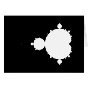 Original Mandelbrot Set 02 - Fractal Card Hälsningskort