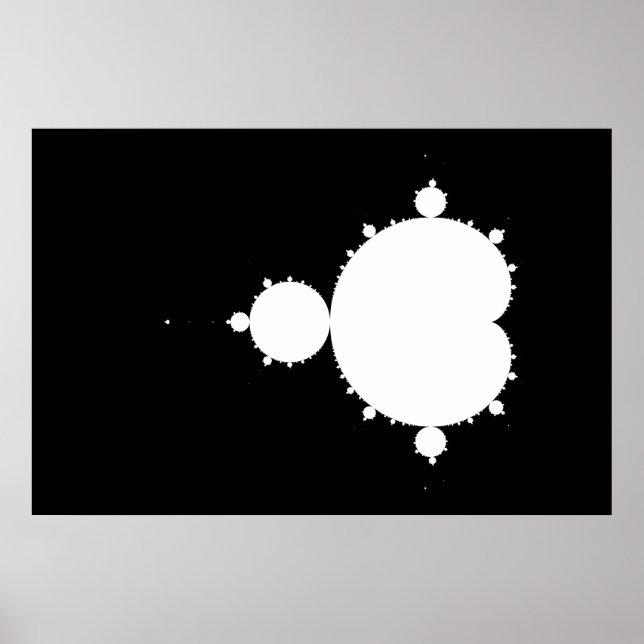 Original Mandelbrot Set 02 - Fractal Poster (Framsidan)