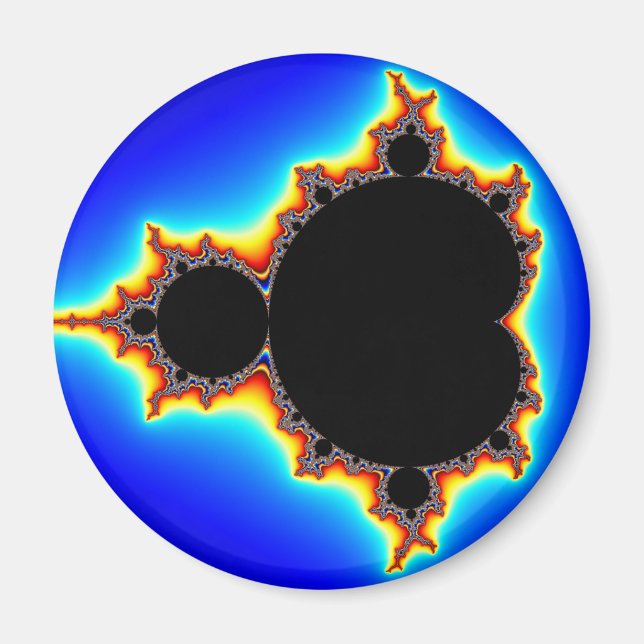 Original Mandelbrot Set 03 - Fractal Magnet (Framsidan)