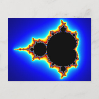Original Mandelbrot Set 03 - Fractal Postcard Vykort