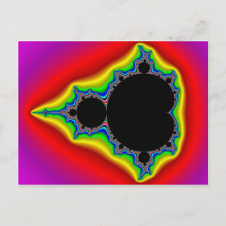 Original Mandelbrot Set 04 - Fractal Postcard Vykort