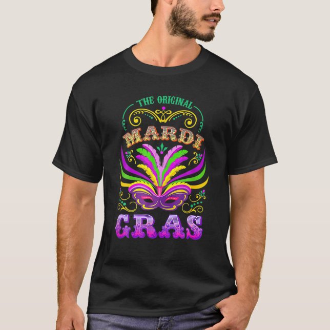Original Mardi Gras T Shirt (Framsida)