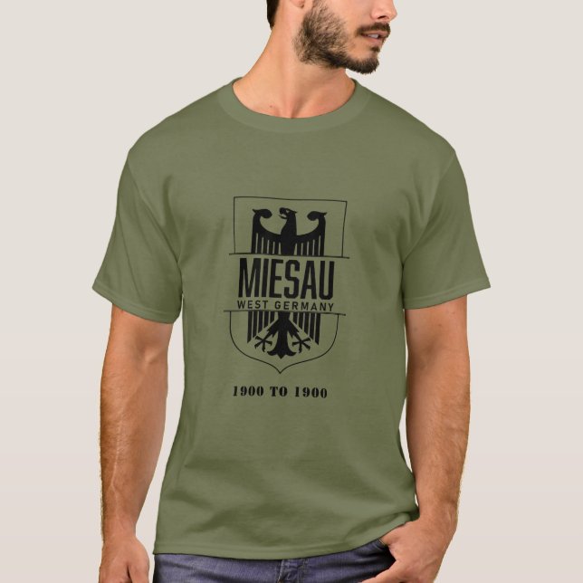 Original Miesau Väster Tyskland T-Shirt (Framsida)