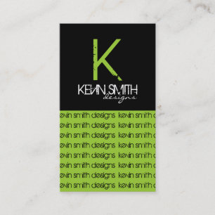 Original- Monogramvisitkortar Visitkort