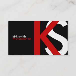 [ORIGINAL-] Monogramvisitkortar Visitkort