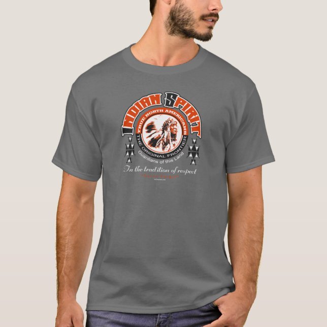 Original- mörk dräkt för amerikan t shirt (Framsida)