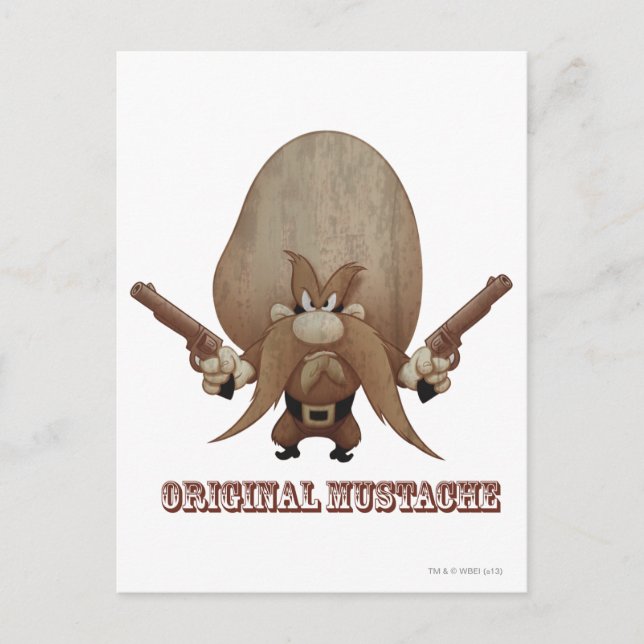 Original Mustache Vykort (Framsida)