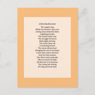 Original- naturdikt helg vykort