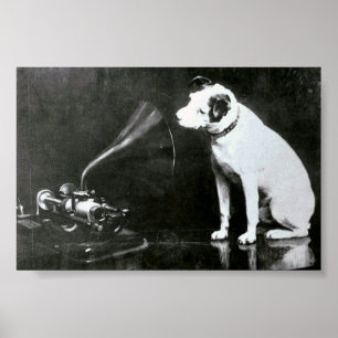 Original Nipper Poster