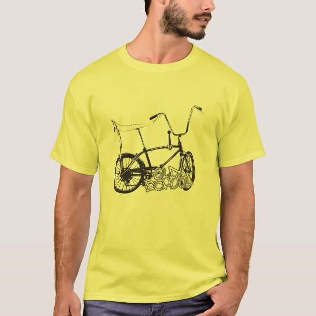 Original- old schoolcykel och grafitti t-shirt (Framsida)