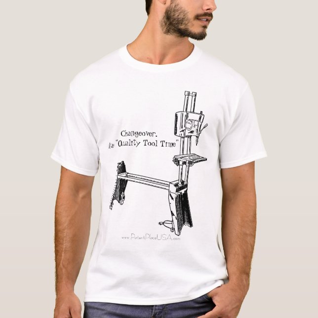 Original- "omställning. aka kvalitets- verktyg tee shirt (Framsida)