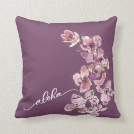 Original Orchid Aloha Dekorativ kudde 16 tum x 16