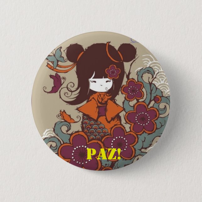 ORIGINAL!PAZ Buttons Knapp (Framsida)