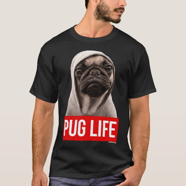 Original Pug Life Pug Classic T-Shirt 1 (Framsida)