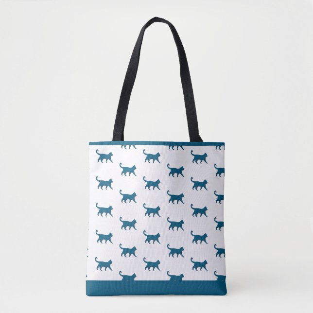 ORIGINAL "PURR BABY" - TOTE BAG TYGKASSE (Framsida)