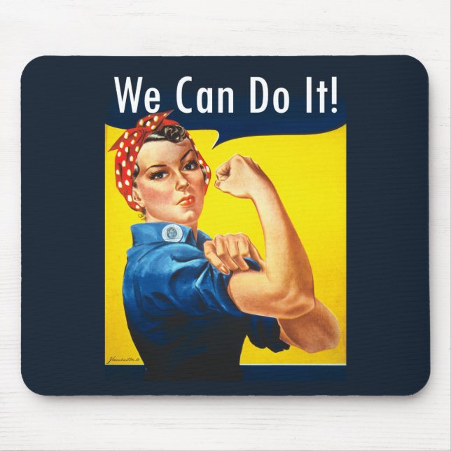 Original Rosie the Riveter ~ Musmatta (Framsidan)