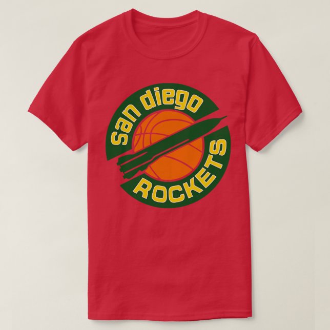 Original San Diego Rockets 1 T Shirt (Design framsida)